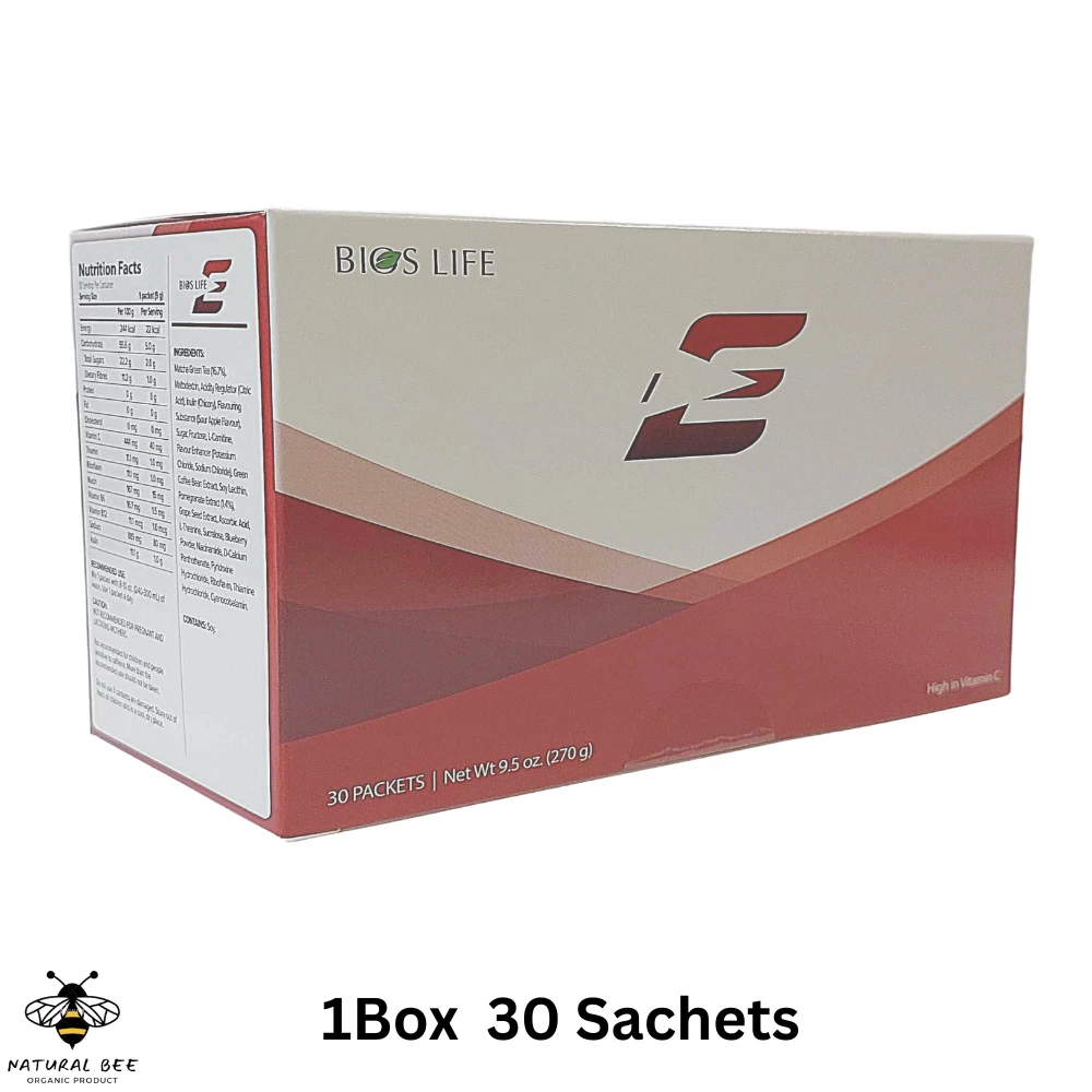 Unicity Bios Life E Smart Energy Fat Burner Drink Weight Management 1 Box 30 Pcs