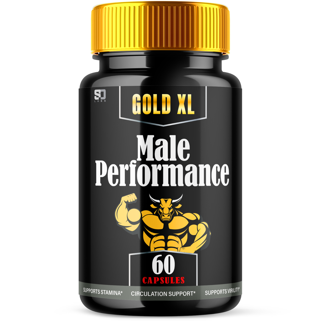 GoldXL Male Pills - GoldXL Enhances Energy, Vitality & Stamina - 60 Capsules