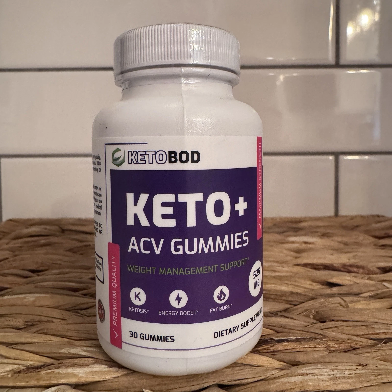KetoBod ACV Gummies, Keto Bod Gummies Apple Cider Vinegar, 30ct USA