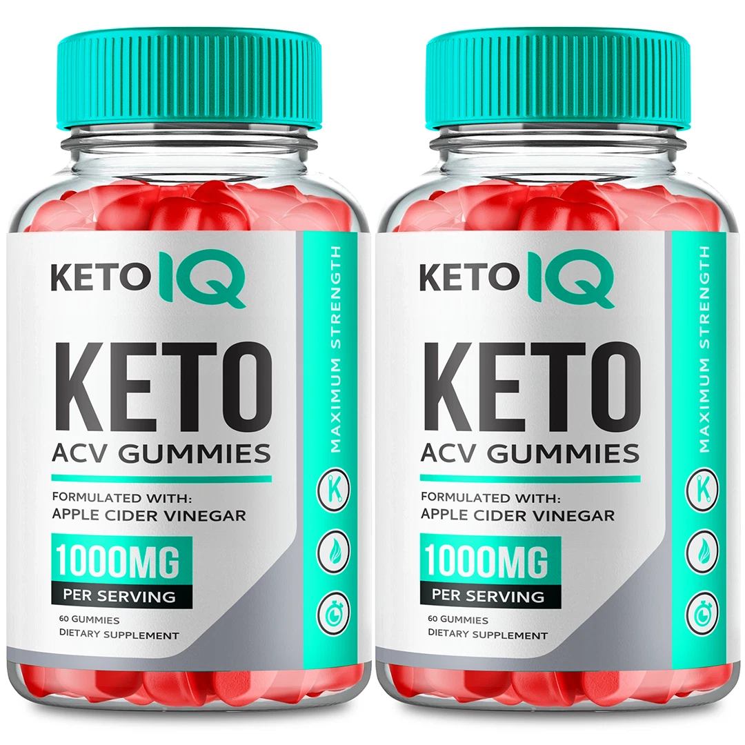 Keto IQ ACV Gummies - Official Formula (2 Pack)
