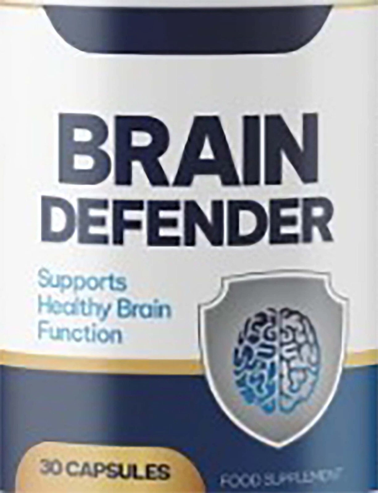 Brain Defender Healthy Brain Support Supplement 30 Capsules Brain Defender