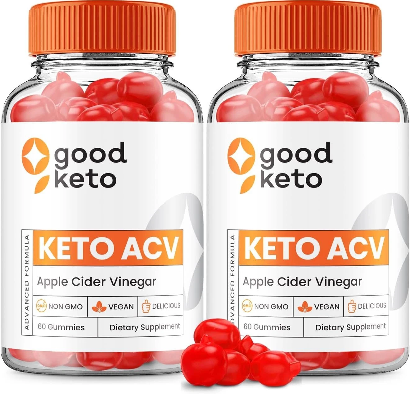 (2 Pack) Good Keto ACV Gummies - Official - Keto Good ACV Advanced Formula...