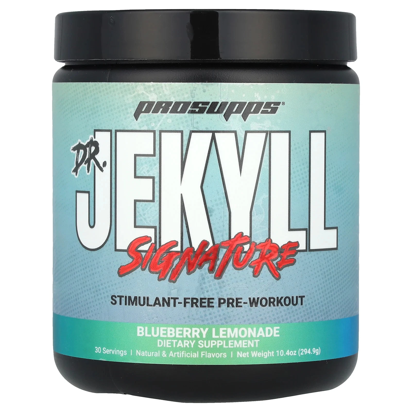 Dr. Jekyll Signature, Stimulant-Free Pre-Workout, Blueberry Lemonade, 10.4 oz