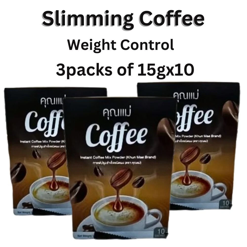Khun Mae Thai Coffee Slimming Weight Control Hunger Delicious Help Burn Easy