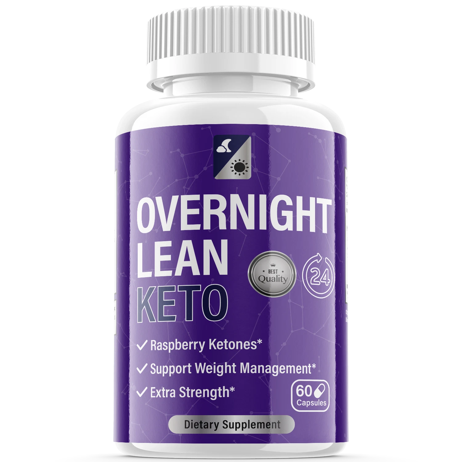 (1 Pack) Overnight Lean Keto Pills - Overnight Lean For Weight Loss - 60 Pills