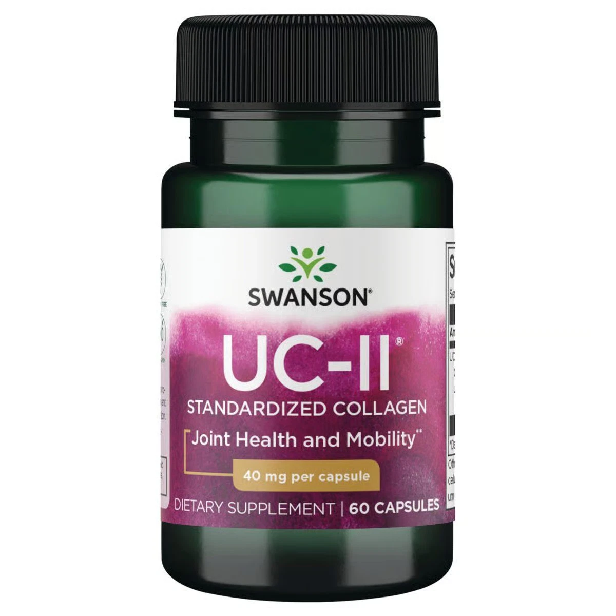 Swanson Uc-Ii Standardized Collagen 40 mg 60 Capsules