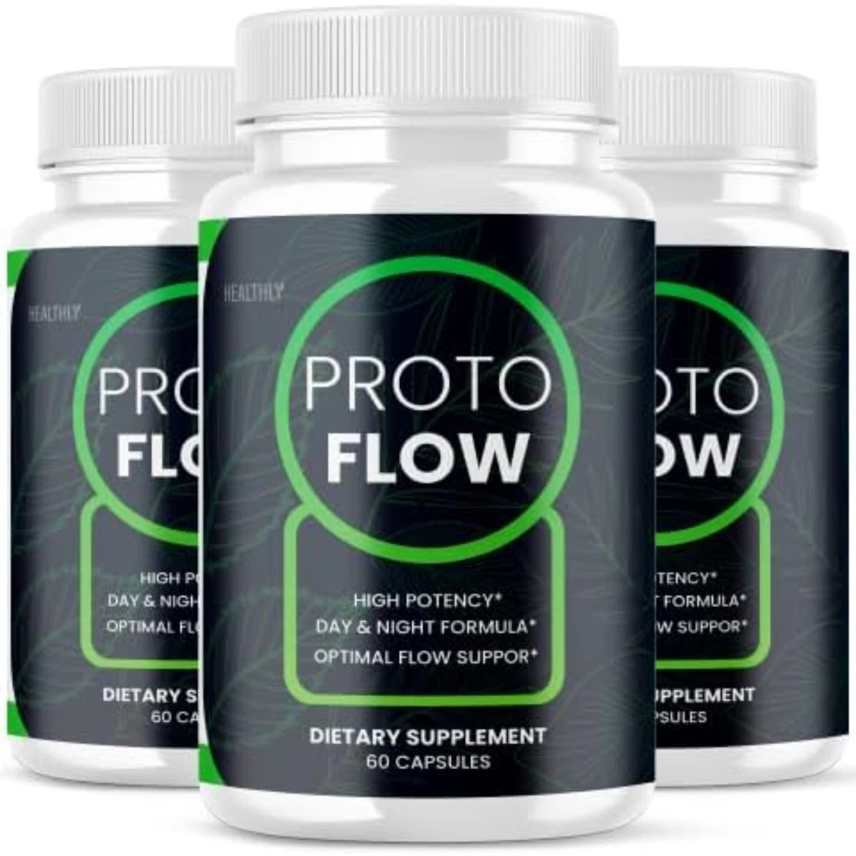 Protoflow High Potency Day & Night Formula Supplement Pills (180 Capsule) 3-Pack