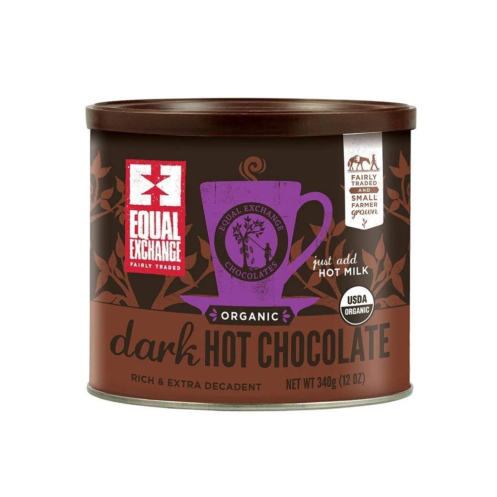 Organic Dark Hot Chocolate, 12 Ounce