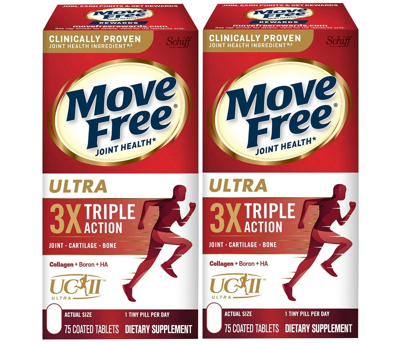 Move Free Ultra Joint Health Triple Action 30ct 03/2026
