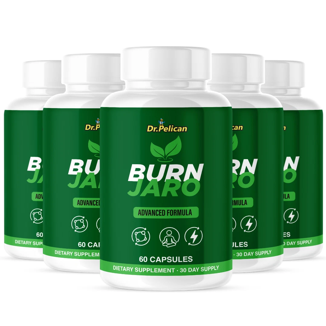 Burn Jaro- Keto & Weight Support- 5 Bottles- 300 Capsules