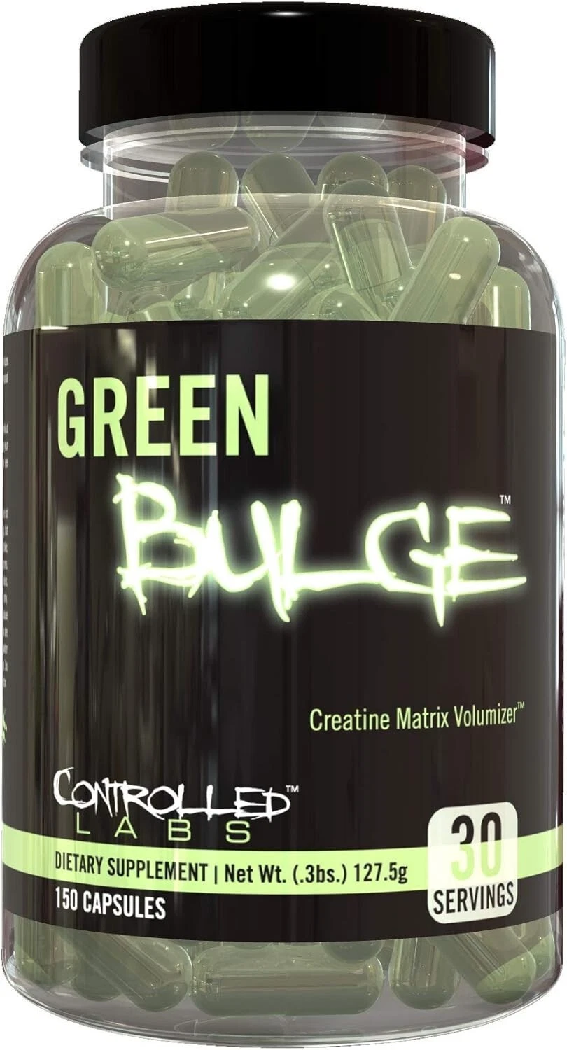 Controlled Labs Green Bulge Creatine Matrix Volumizer+Antioxidants 150 Capsules
