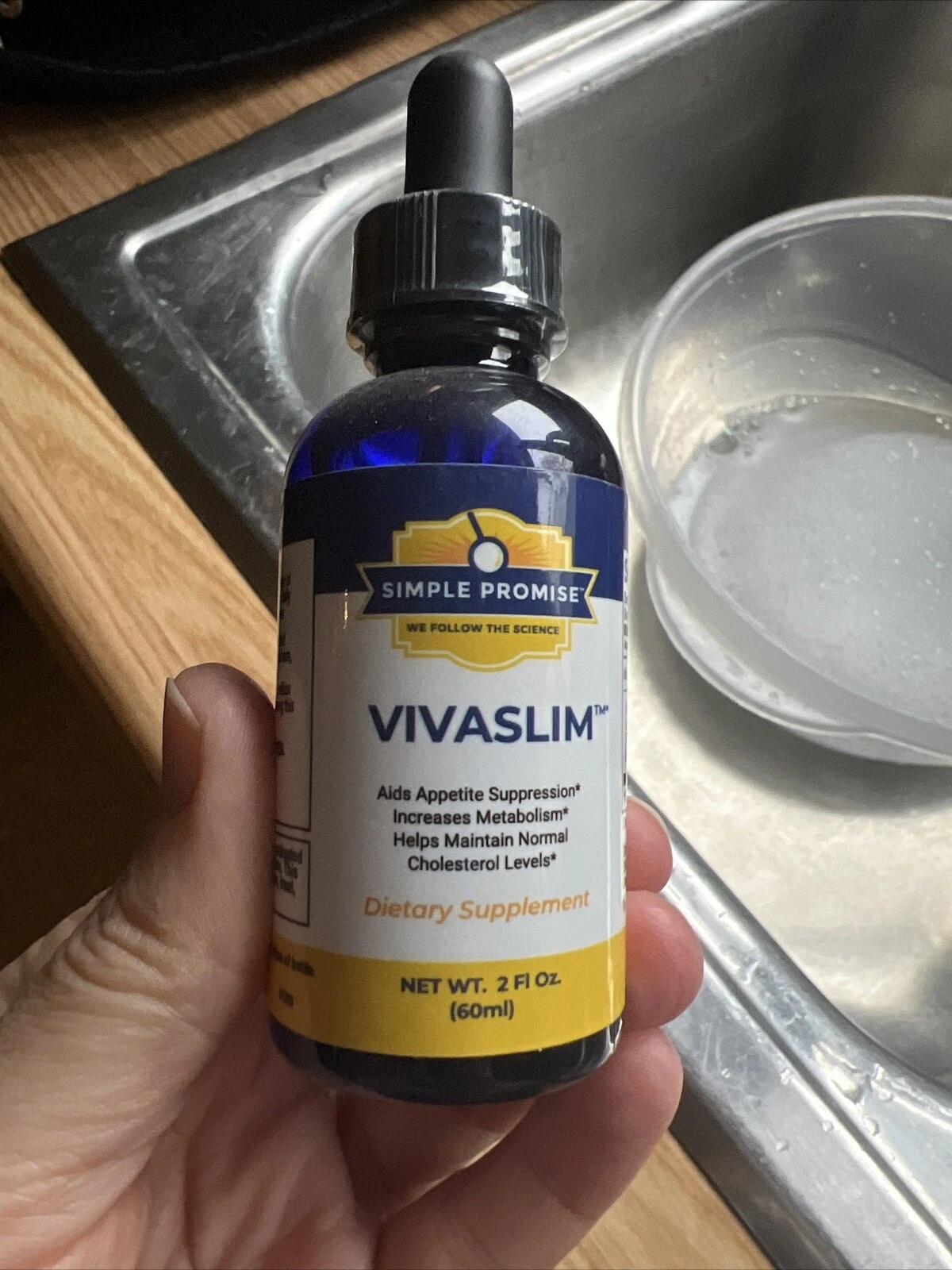 Simple Promise VivaSlim 2 Fl. Oz. 120 Servings African Mango - Exp 2024.