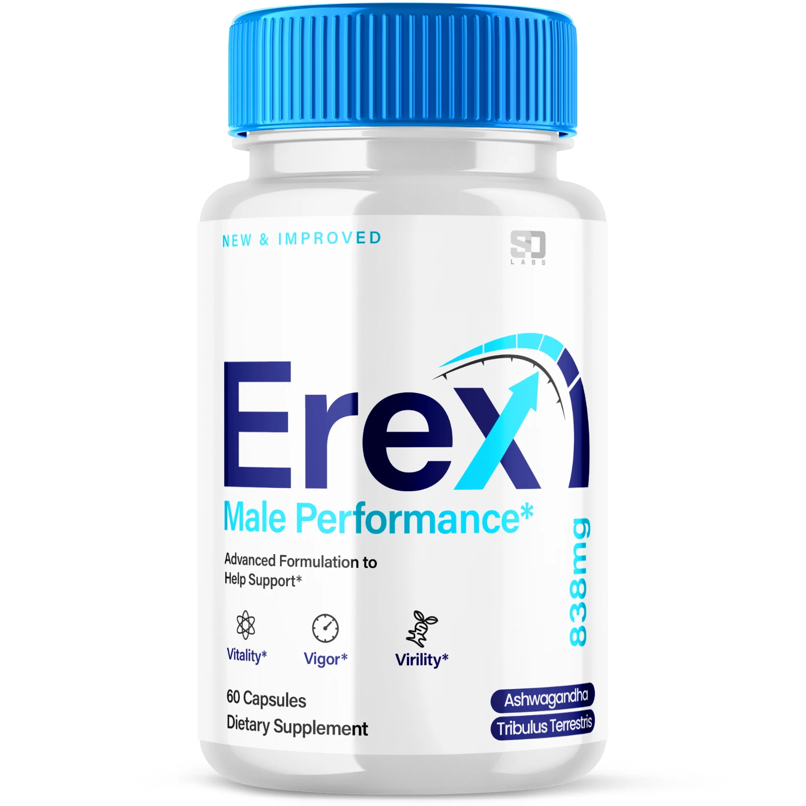 Erex Capsules - Advanced Support for Male Vitality and Performance 60 Capsules