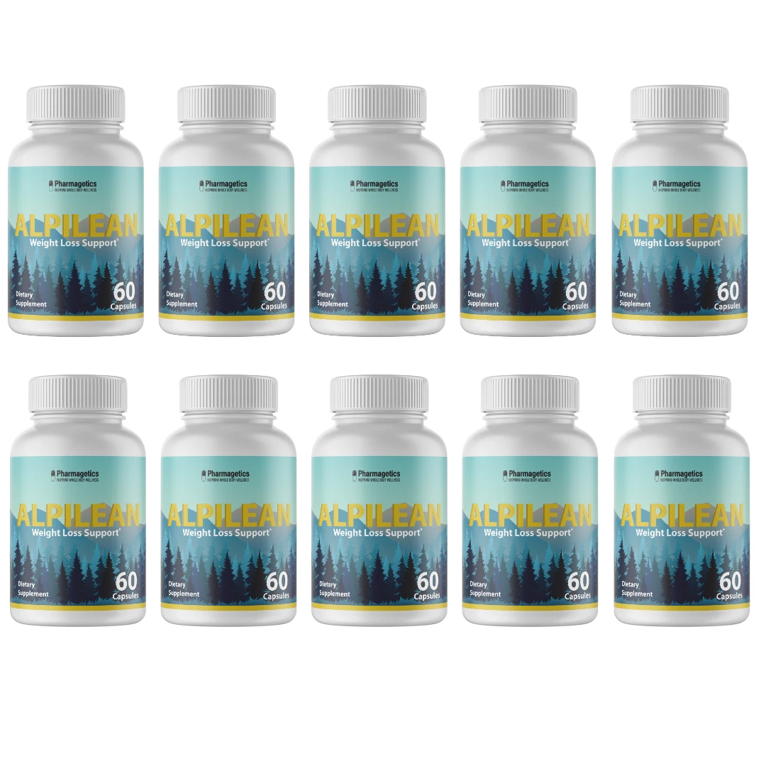 Alpilean Weight Loss Support - 10 Bottles 600 Capsules