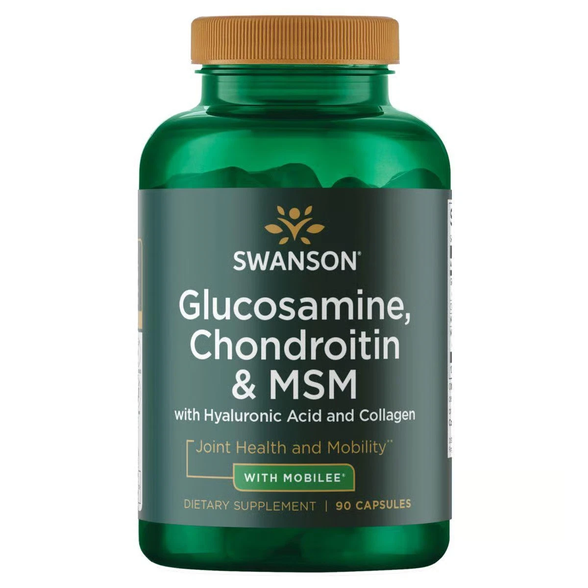 Swanson Glucosamine, Chondroitin and Msm with Mobilee 90 Capsules