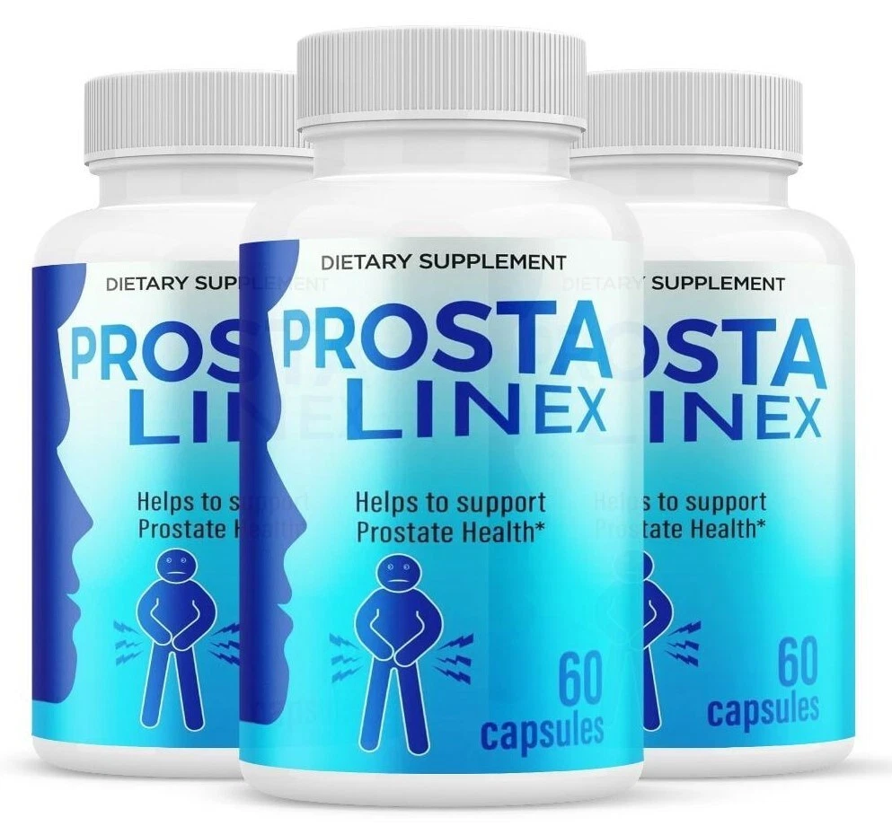 (3 Pack) Prostalinex Prostate Health Pills for Men, Aid Healthy Urinary Flow