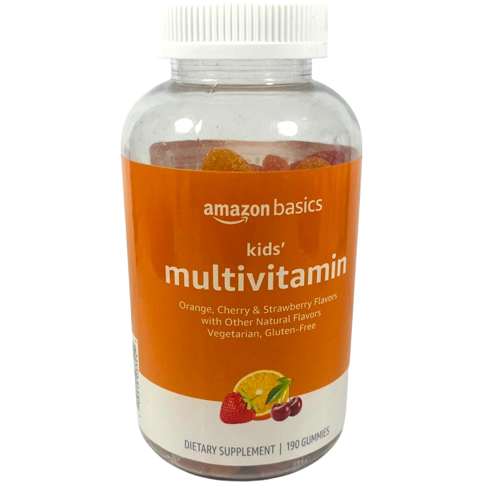 Amazon Basics Kids' Multivitamin - 190 Gummies - EX 07/25