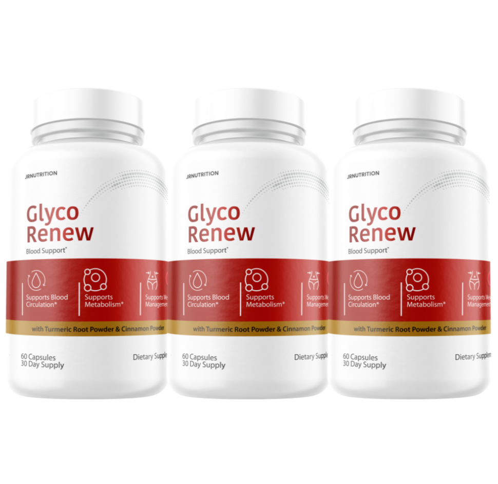 Glyco Renew - Blood Support Dietary Supplement (3 Pack)