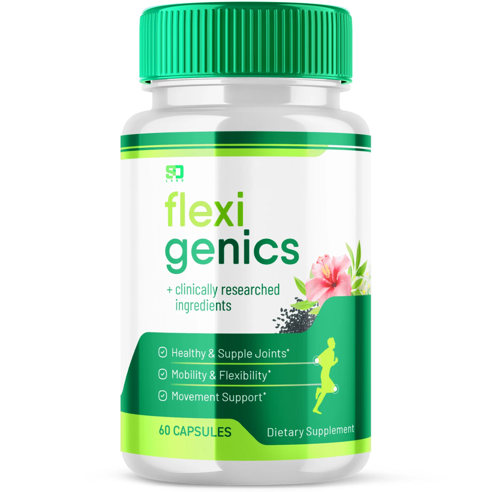Flexigenics Enhance Mobility, Flexibility & Support Active Lifestyle 60 Capsules