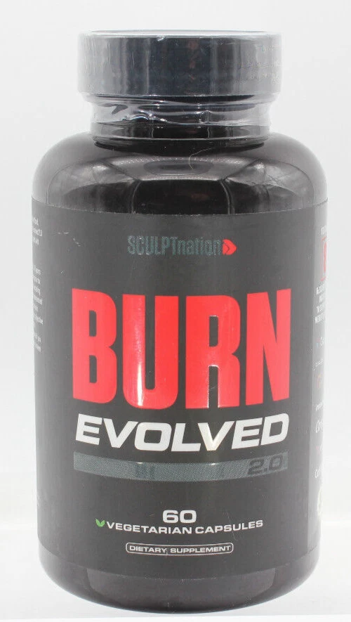 SCULPTNation VShred Burn Evolved 2.0 Weight Loss Supplement, 60 Veg. Capsules