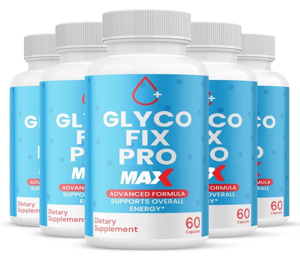 (5 Pack)Glyco Fix Pro MAX Blood Support Capsules to Maintain Blood Levels
