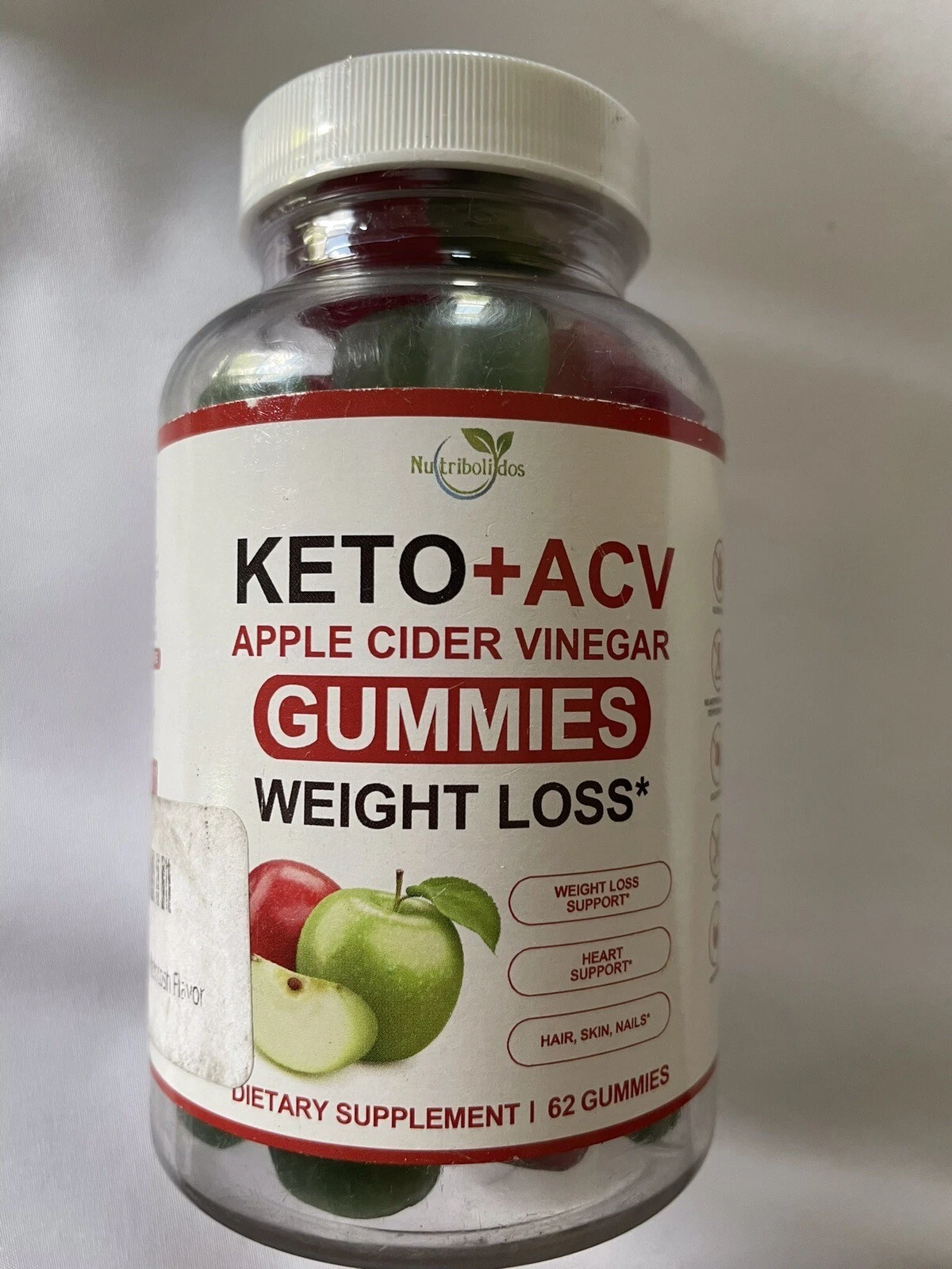 Keto ACV Gummies Weight Loss Heart Support 62 Gummies