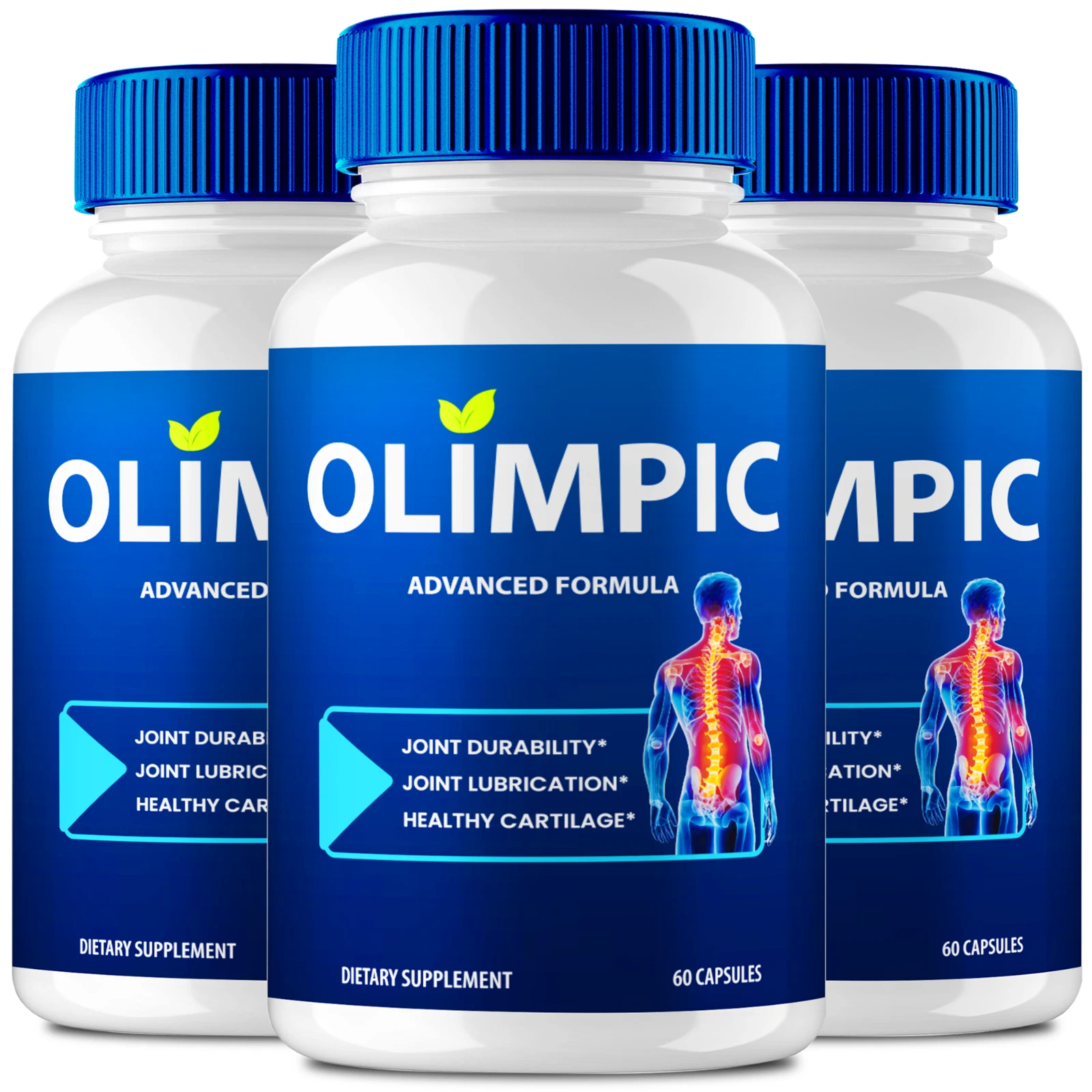 (3 Pack) Olimpic Joint Support Pills, Relieve Joint Stiffness and Pain Capsules