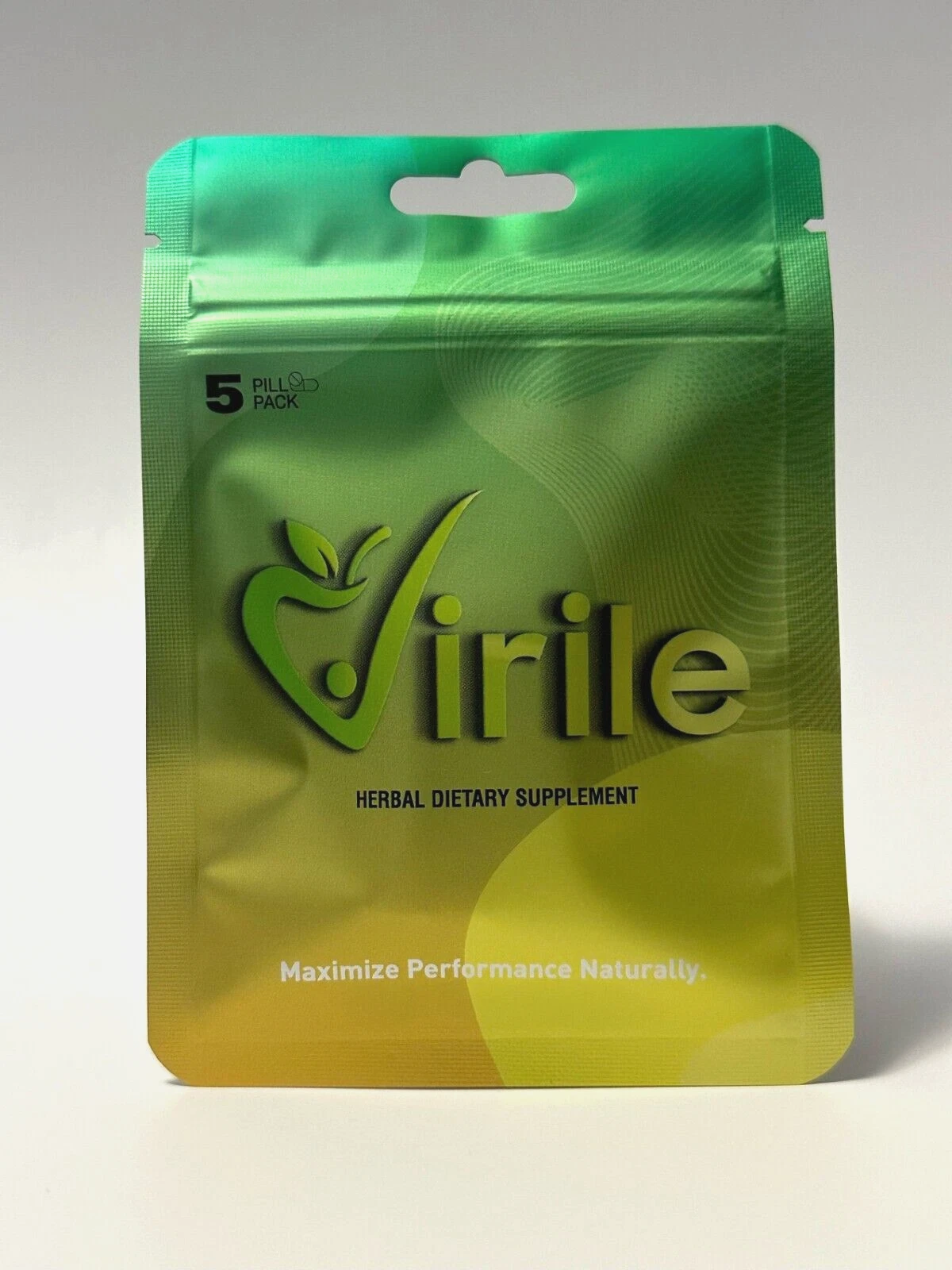 Virile Male Performance Stay`hard Herbal Supplement 5 Pills