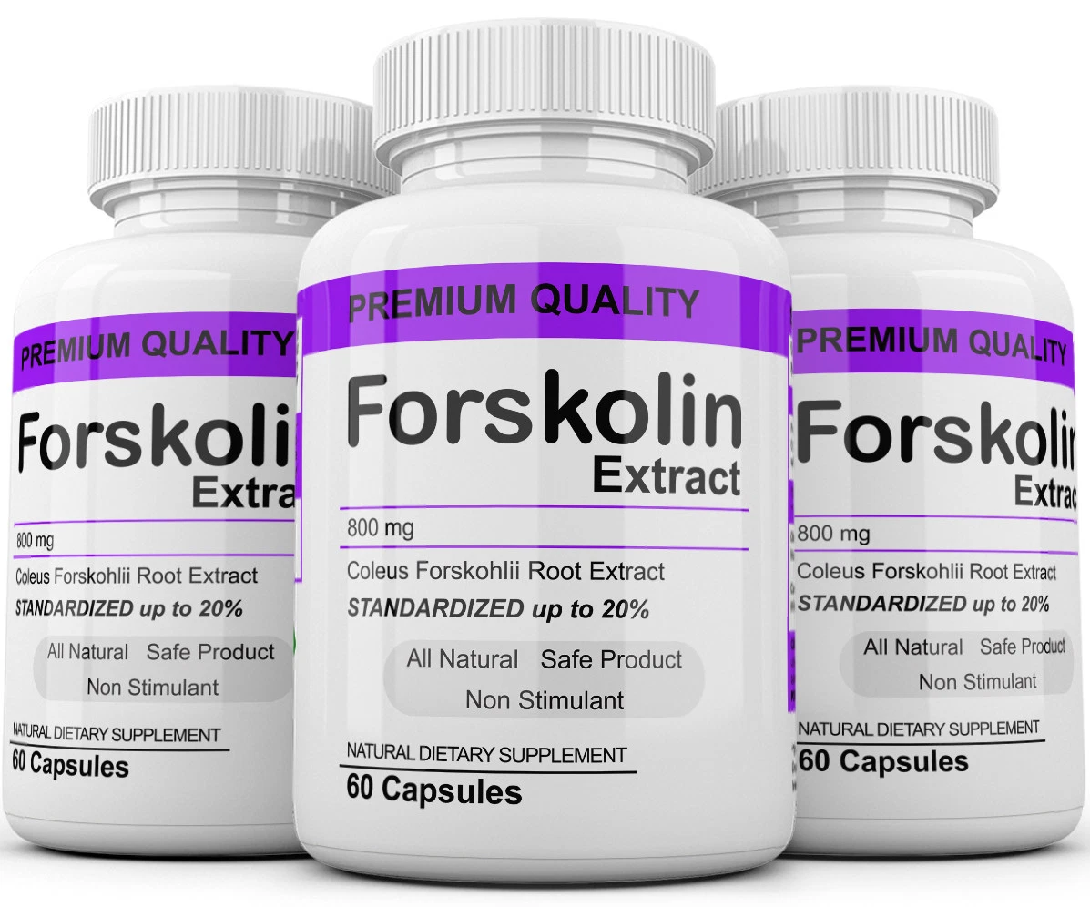 3 Maximum Strength 100% Pure Forskolin 800mg Rapid Results! Forskolin Extract