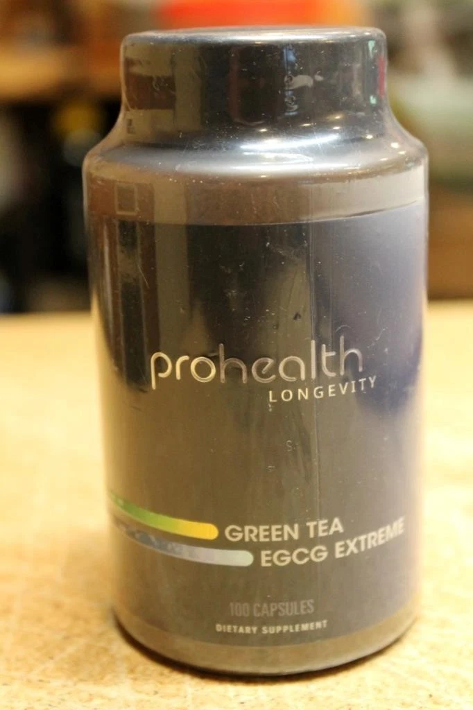 ProHealth Longevity Green Tea EGCG Extreme 100 Caps 10/25 NEW