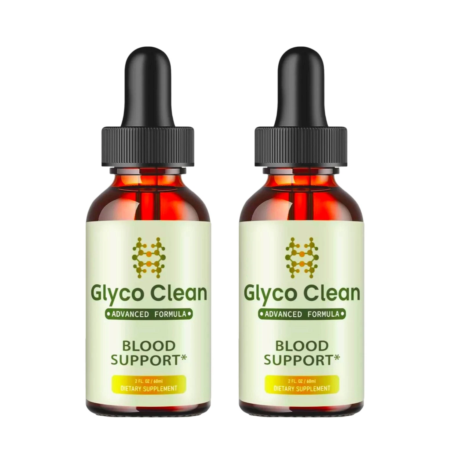 (2 Pack) GlycoClean Drops - Glyco Clean Blood Drops for Healthy Blood Supplement