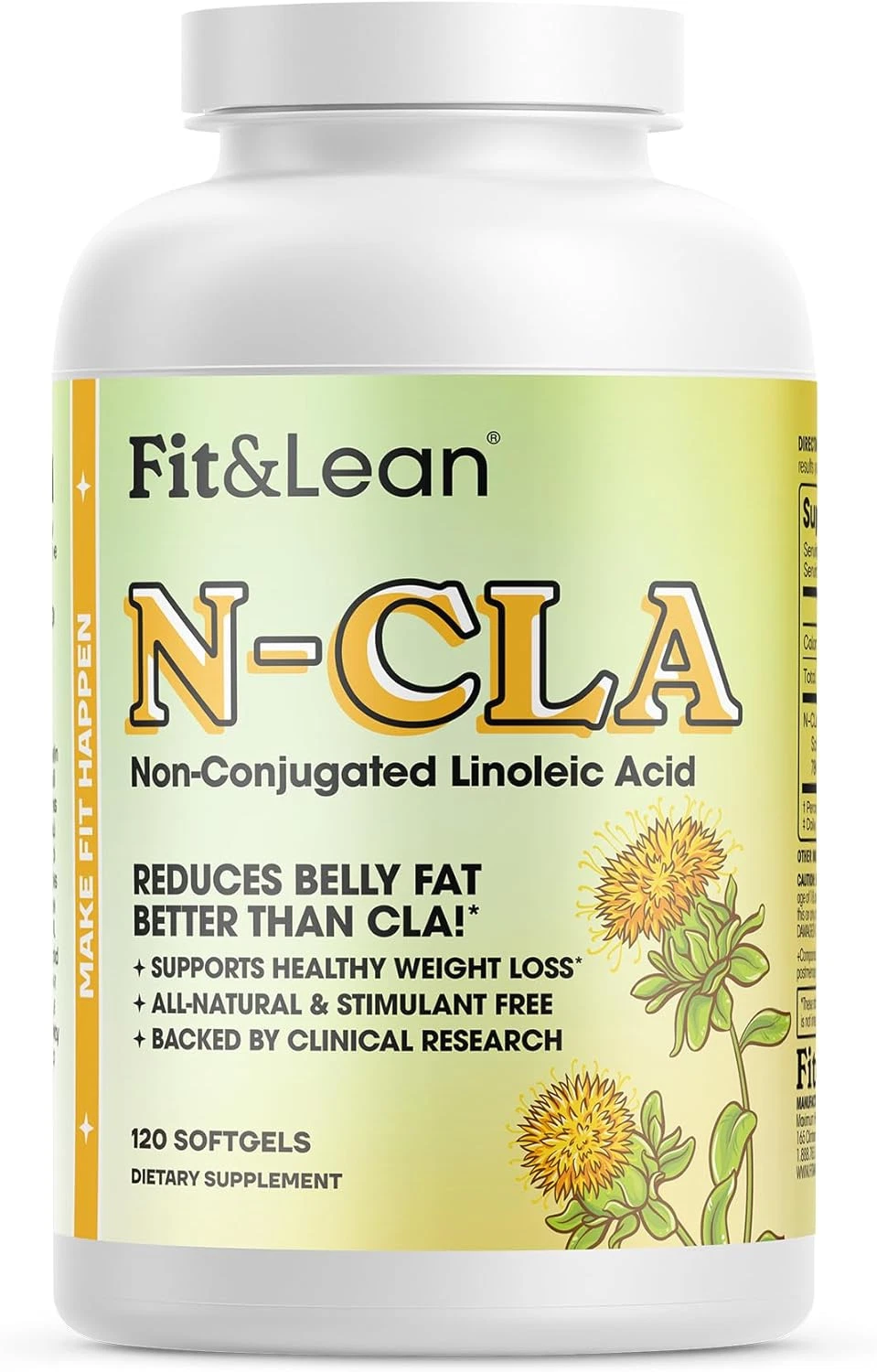 N-CLA, Weight Loss Supplement, Reduces Belly Fat Better than CLA, Boost Metaboli