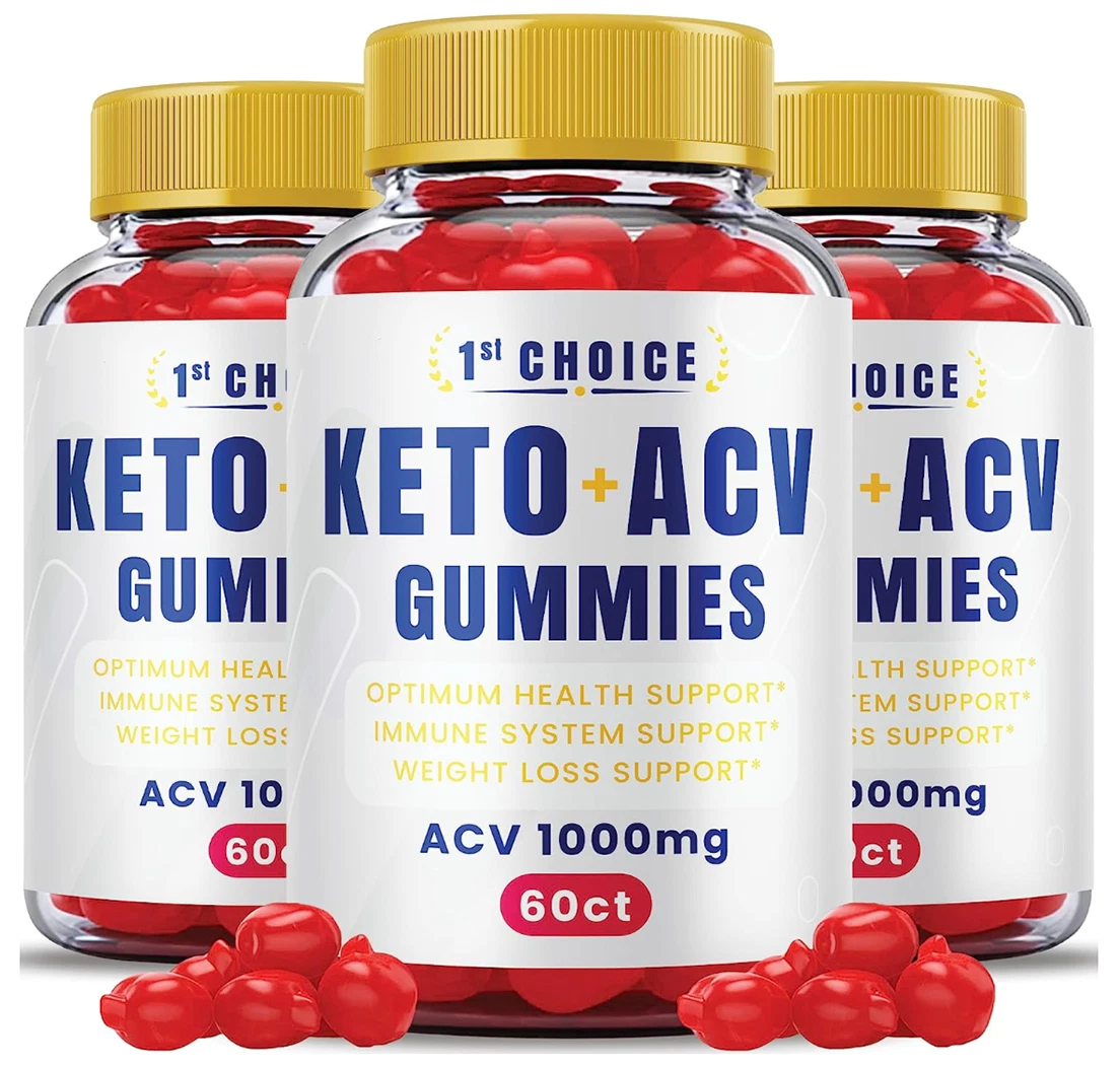 (3 PACK) 1st Choice Keto Gummies: Weight Loss Supplement