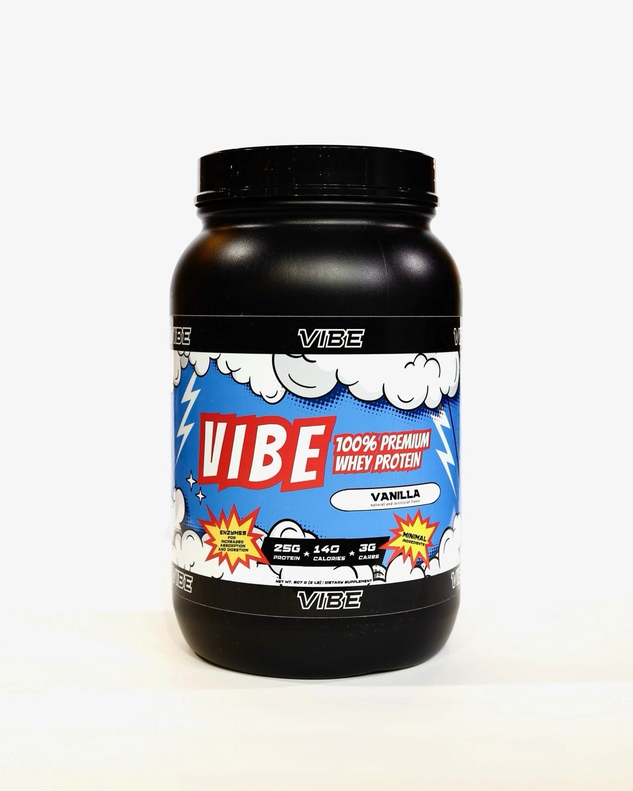 2lbs Vanilla Whey Protein VIBE