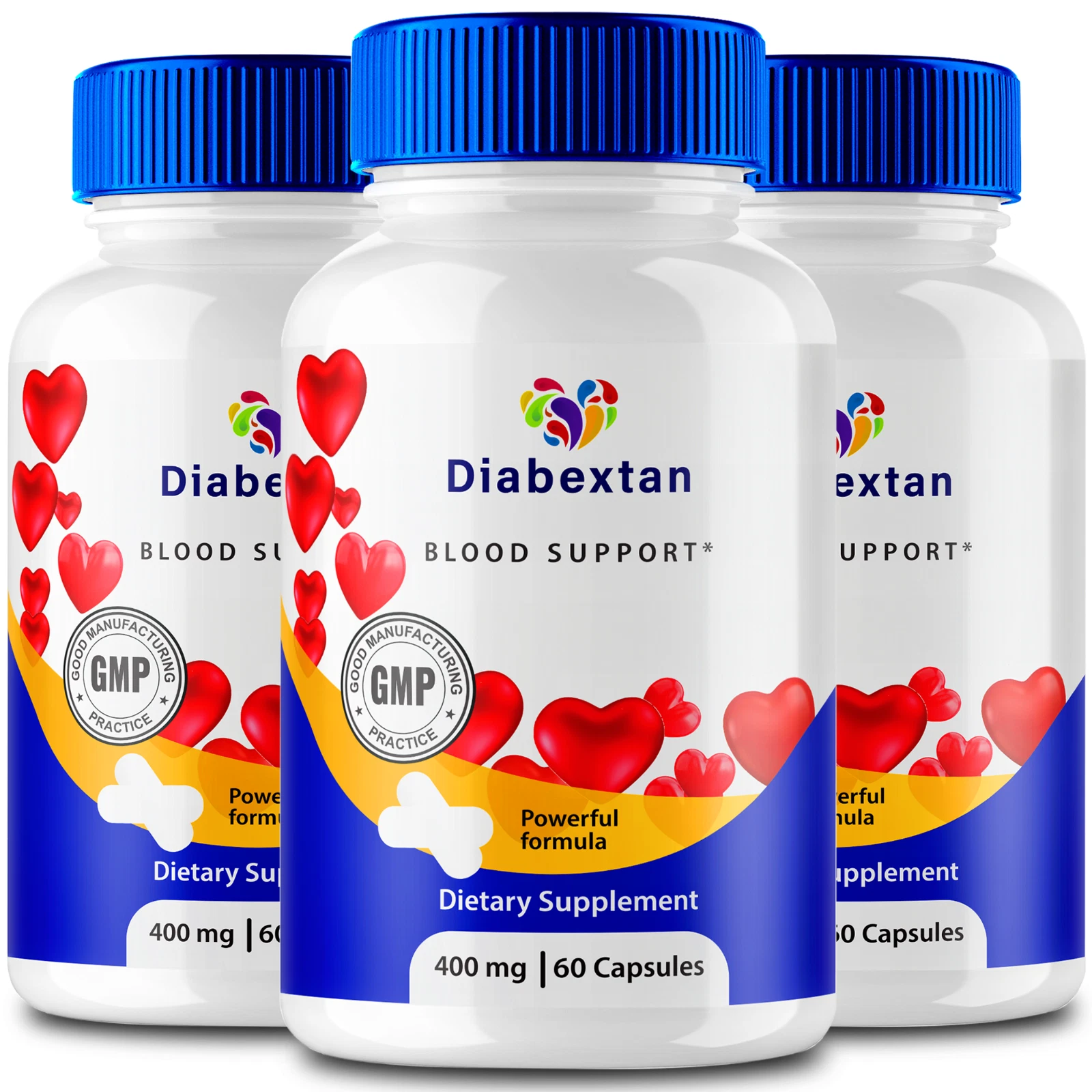(3 Pack) Diabextan Blood Support Pills to Support Healthy Blood Sugar & Pressure