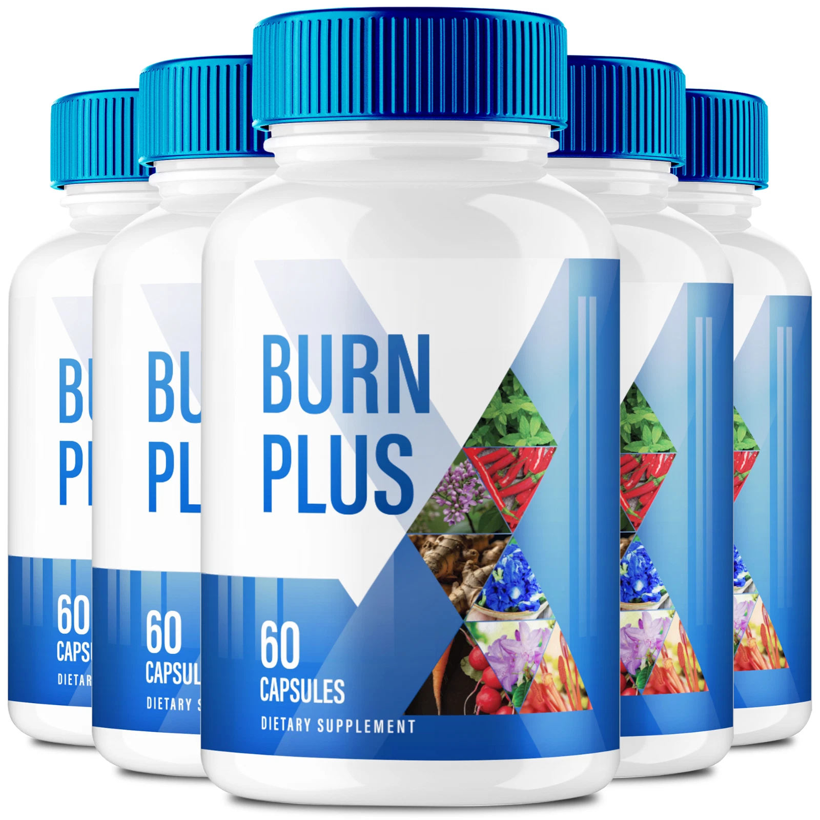 (5 Pack) Burn Plus Weight Management Capsules, BurnPlus Keto Supplement Pills