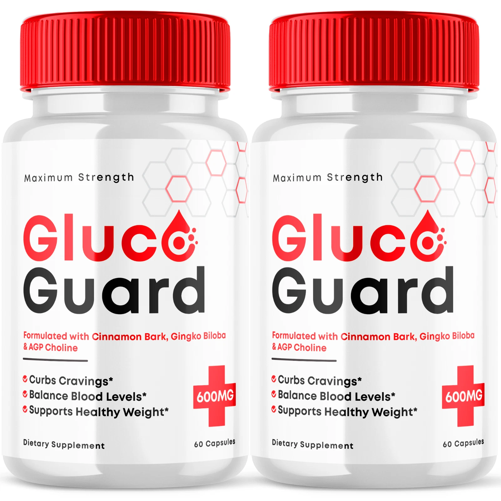 Gluco Guard Advanced Blood Support Natural Glyco Formula Supplement 120 Capsules