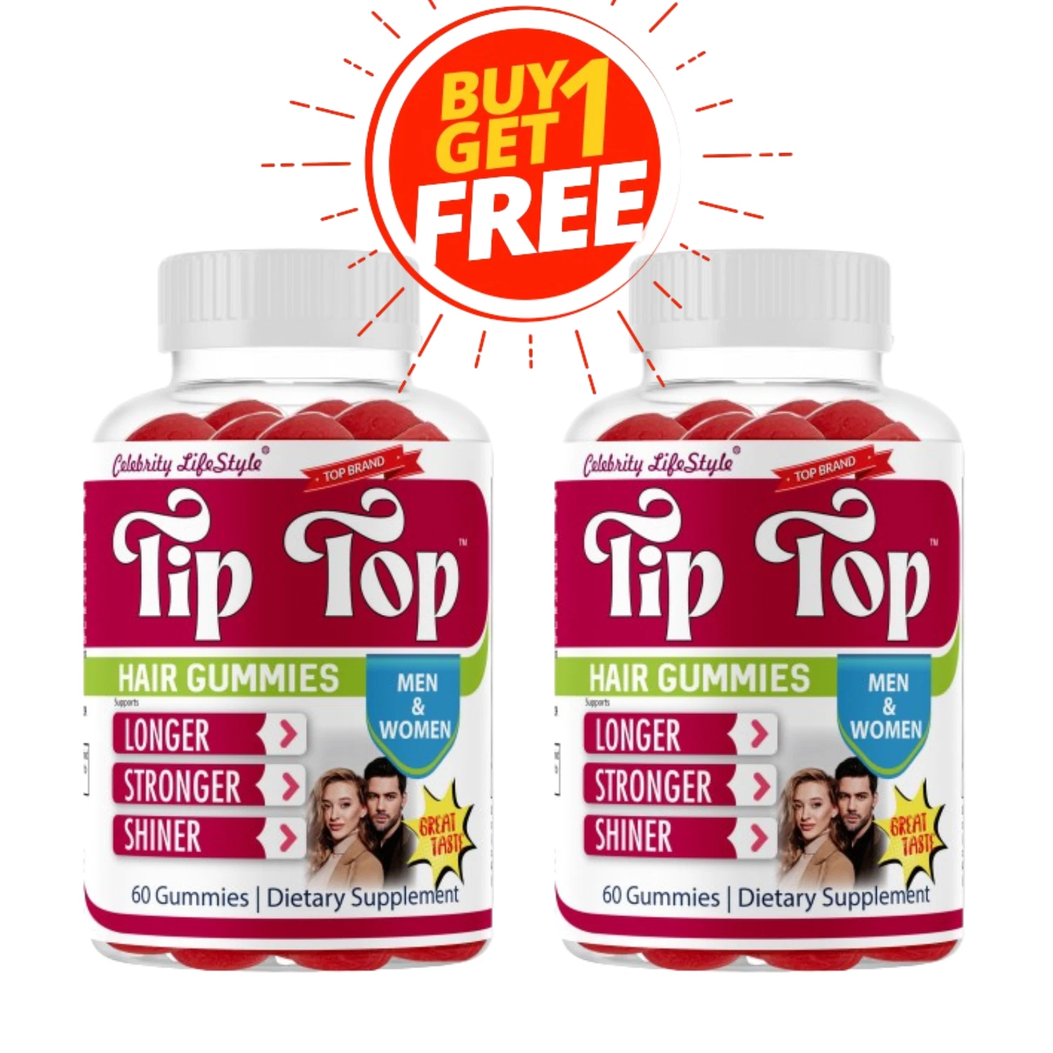 Biotin Beauty Gummies, Hair Growth Supplement with Vitamins | Hair & Nail Health