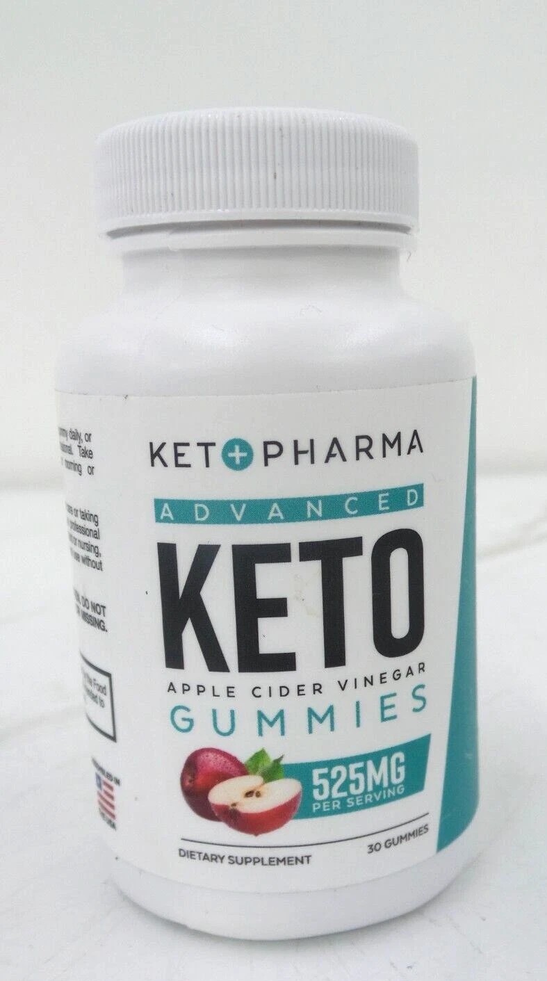 KETO PHARMA ADVANCED KETO ACV GUMMIES 525 MG EXP: 04/26 (G133173-1 B-15)