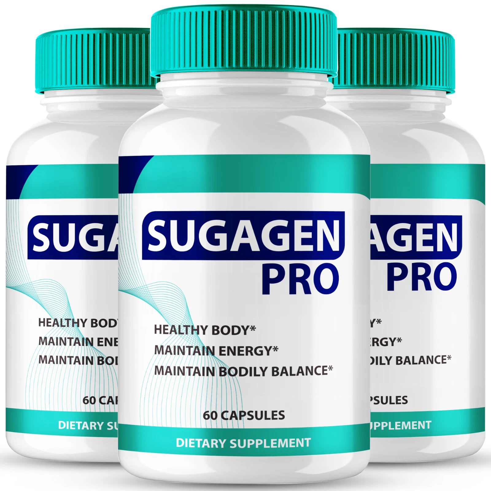 (3 Pack) SugaGen Pro Capsules, Advanced Formula for Blood Health Support Pills