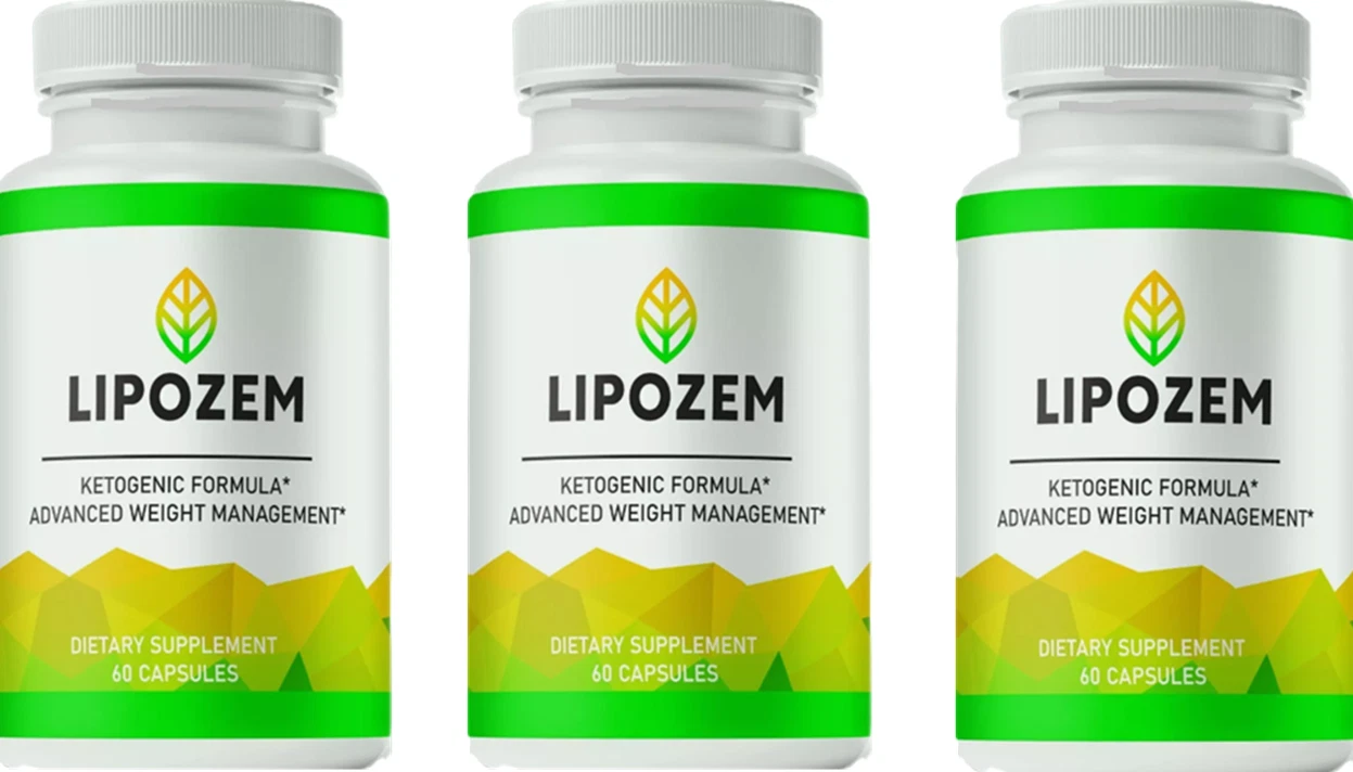Lipozem Advanced Dietary Pills Support Weight Loss and Gut Health 60ct 3PK 8/26