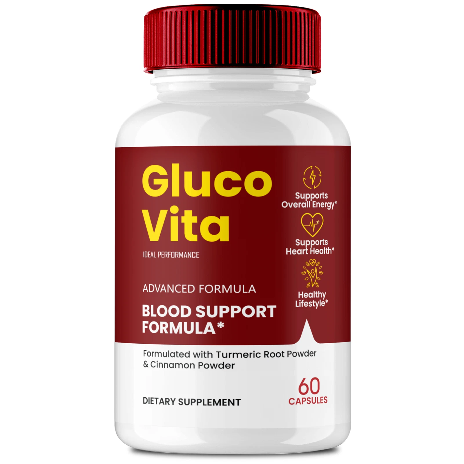 Gluco Vita Pills, GlucoVita Blood Support, Glucose Vita 60ct