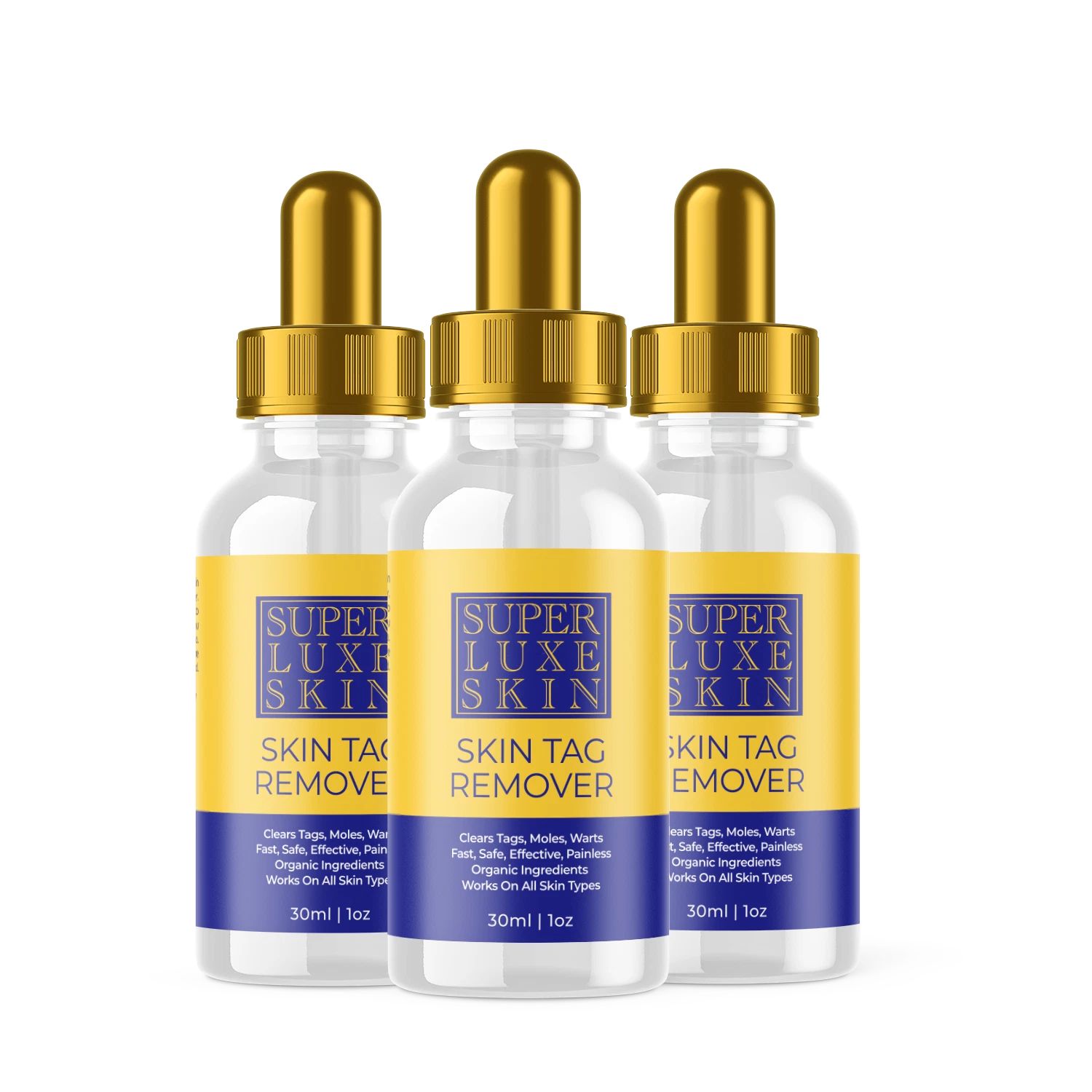(3 Pack) Super Luxe Skin - Skin Drops, Safe For All Skin Types