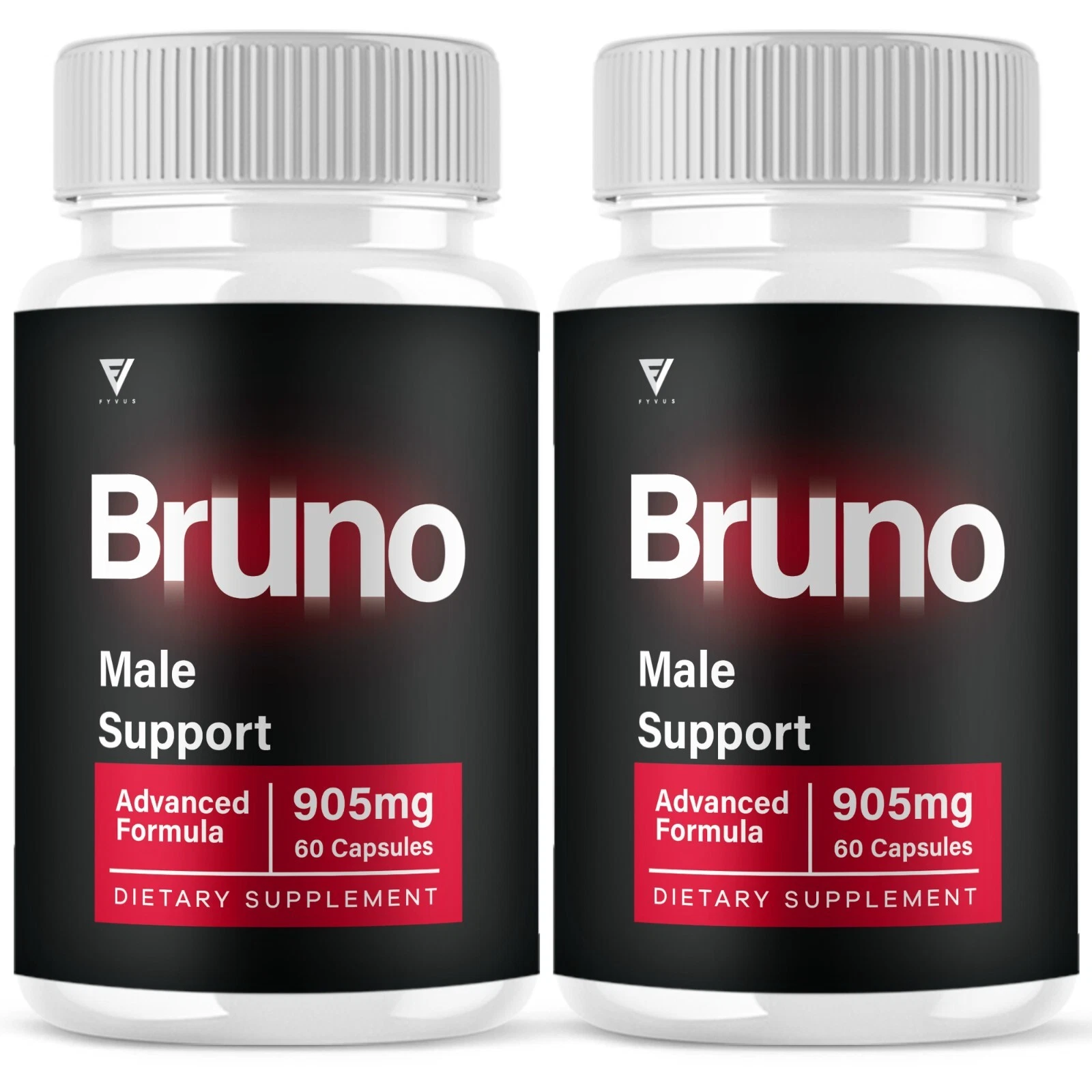 (2 Pack) Bruno Maximum Performance Supplement Bruno Premium Pills (120 Capsules)