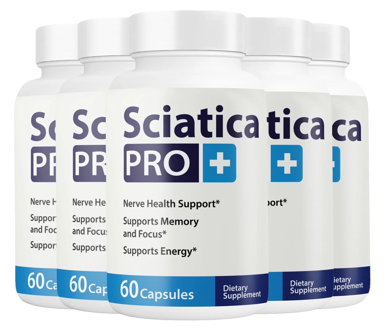 (5 Pack) Sciatica Pro+ Pills for Nerve Health, Sciatica Pro Plus Nerve Support