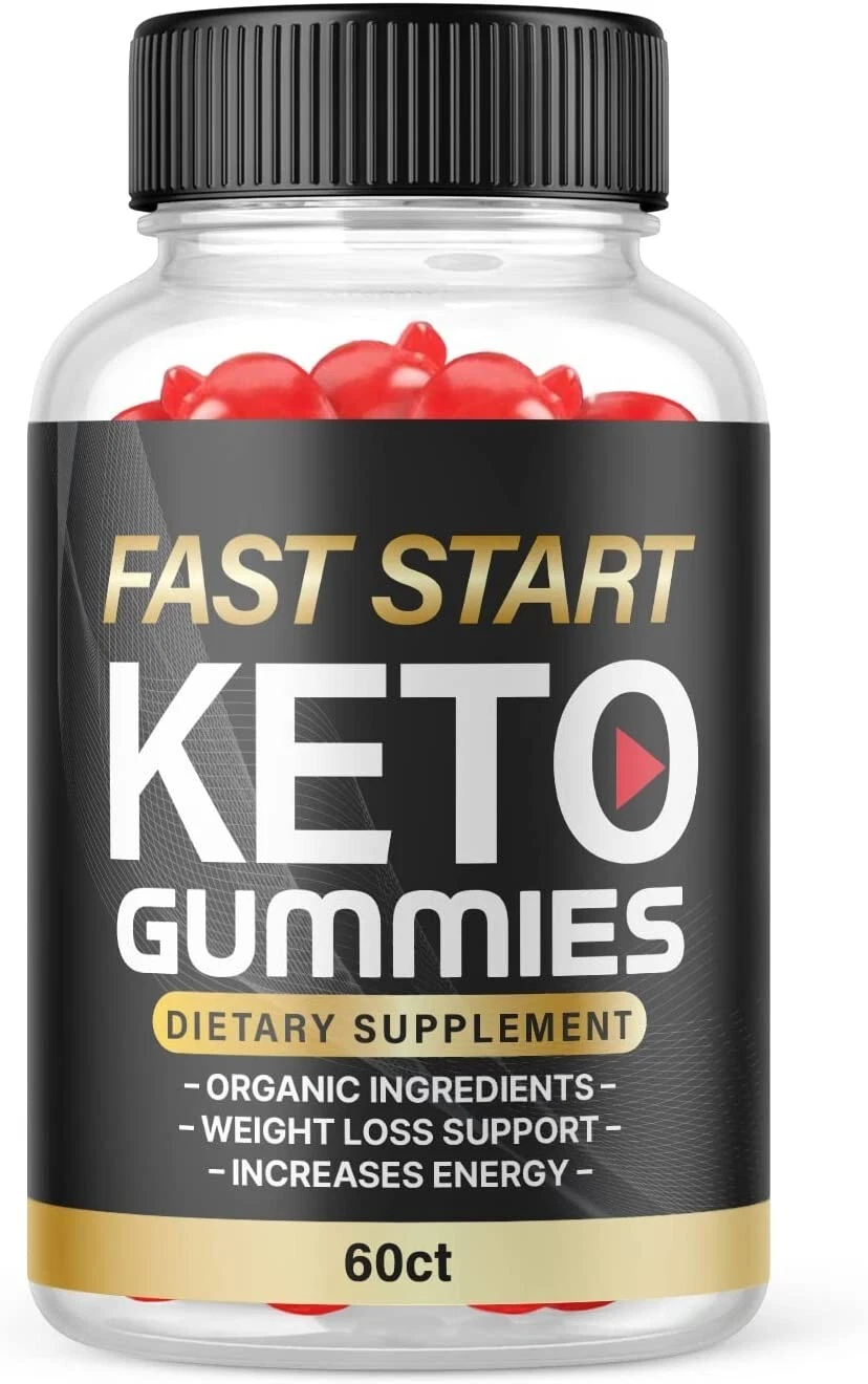 1 Pack - Fast Start ACV Keto Gummies - Vegan, Weight Loss Supplement - 60 Gums