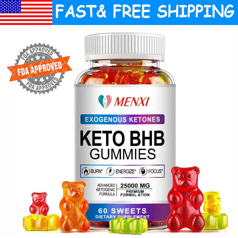 Keto BHB Diet Gummies -Fat Burner ACV Weight Loss Appetite Suppressant 25000mg