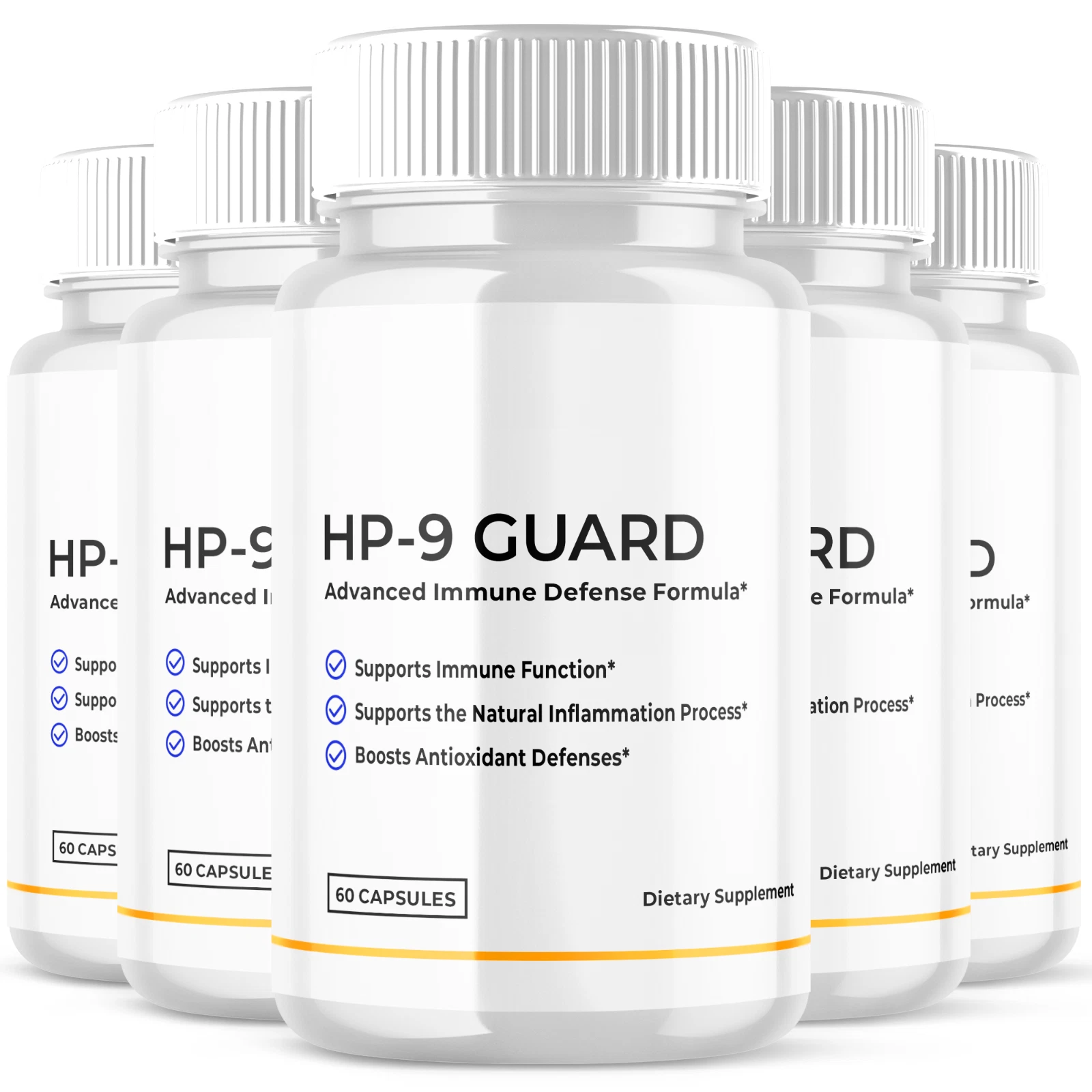 HP9 Guard Wellness Support Pills Advanced Formula Balance Support 300 Capsules