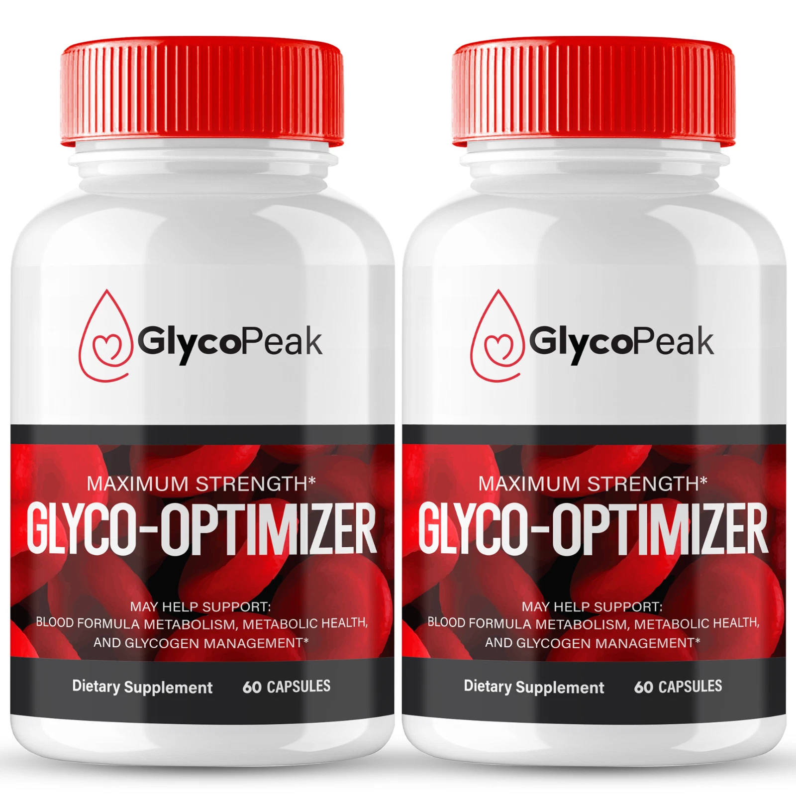 (2 Pack) Glyco Peak Glyco Optimizer, GlycoPeak for Blood Sugar & Pressure