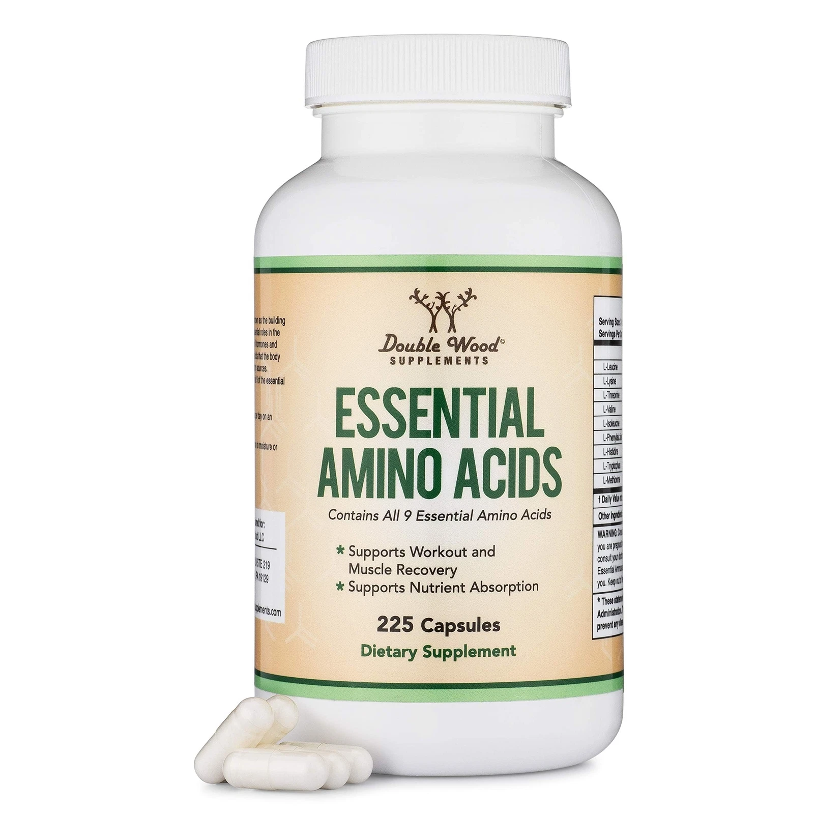 Essential Amino Acids - 1 Gram Per Serving Powder Blend of All 9 Essential A...